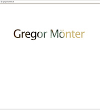 gregormoenter.de, website