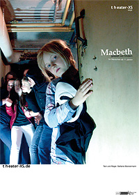 Plakat, theater-xs, Macbeth, Din A3