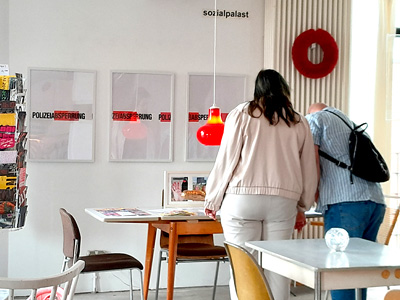 das Goldene Baguette, Objekt, zu OPEN HOUSE 2026 - Offene Ateliers im Speicher2 in M&uuml;nster vom 08. bis 10. Mai 2026